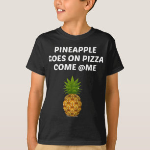 Camiseta La Piña Va En Pizza