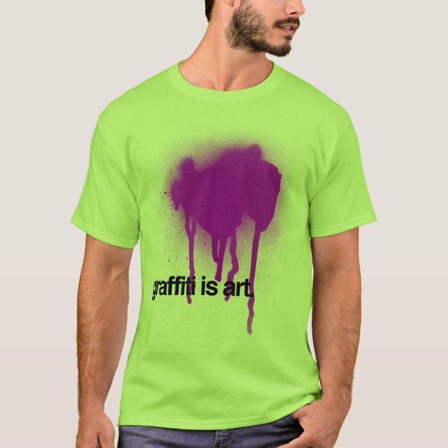 Camiseta La pintada es arte (Anverso)