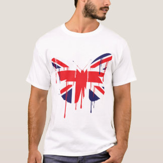 Camiseta La pintura de la mariposa funciona con a niños