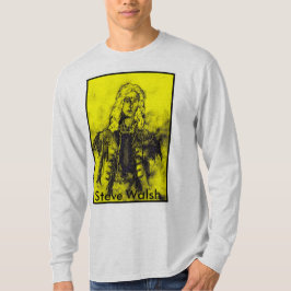 Camiseta La pintura de Steve Walsh viva en el whisky un ir