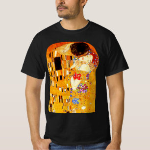 Camiseta La pintura del beso de Gustav Klimt
