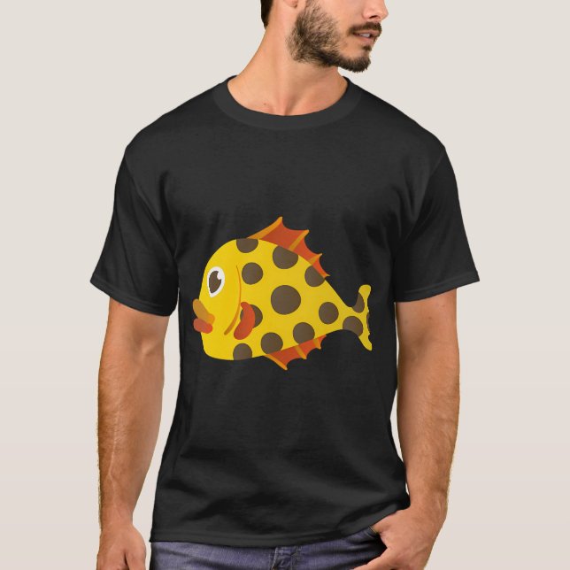 Camiseta La Piraña Amarilla Mala (Anverso)