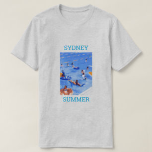 Camiseta La piscina de verano en Sídney