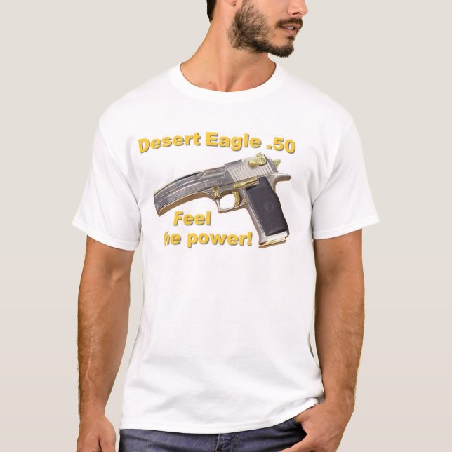 Camiseta la pistola de Eagle del desierto (Anverso)