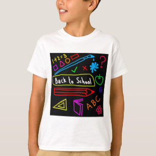 Camiseta La pizarra de vuelta a la escuela