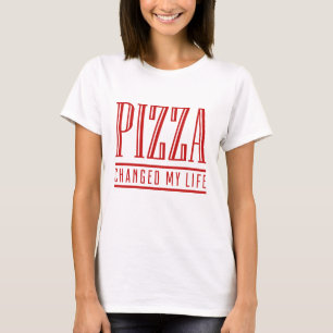 Camiseta La pizza cambió mi vida