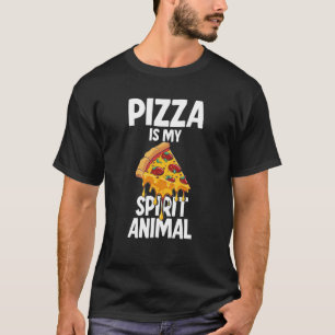 Camiseta La pizza es mi Animal espiritual 10