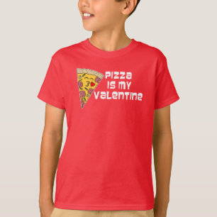 Camiseta La pizza es mi pizza Personalizado de San Valentín