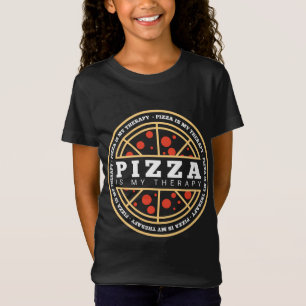 Camiseta La pizza es mi terapia