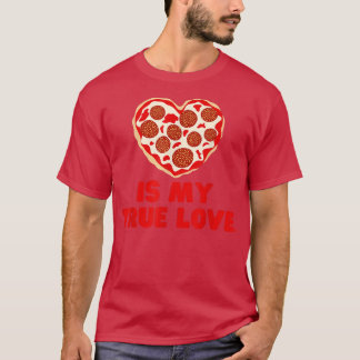Camiseta La pizza es mi verdadero amor