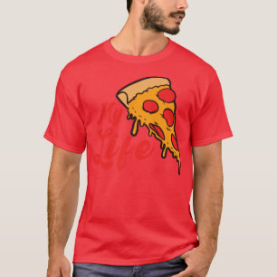Camiseta La pizza es mi vida Salami Pizza Lover Funny Foodi