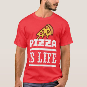 Camiseta la pizza es vida
