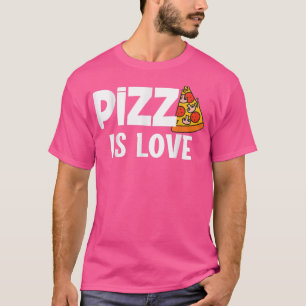 Camiseta La Pizza Graciosa Es La Ropa De Amor Del Cielo 854