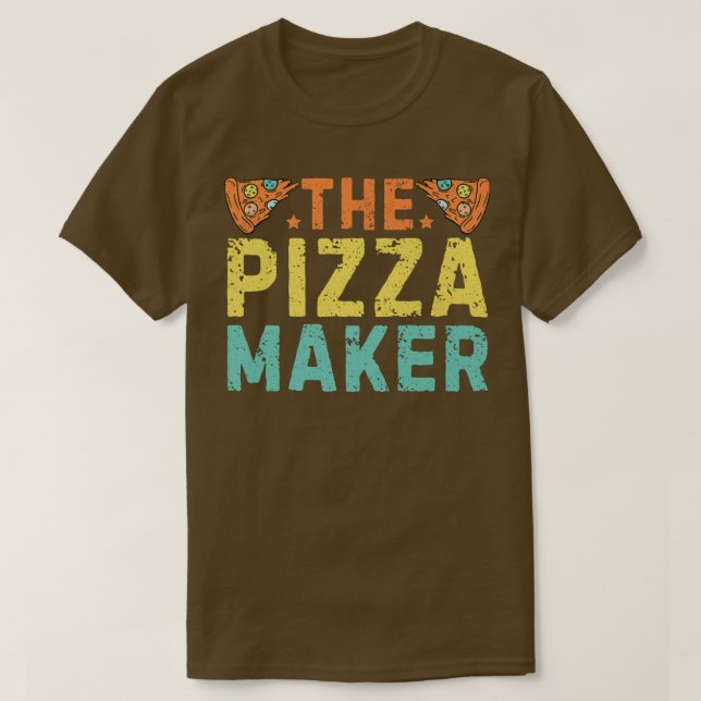 Camiseta La Pizza Maker Funny Pizza Haciendo Piz Pizza Make (Diseño del anverso)