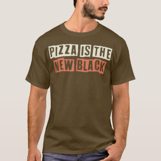 Camiseta La Pizza Retro Es La Nueva Vida Graciosa De Mamá N