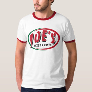 Camiseta La pizza y las pastas de Joe