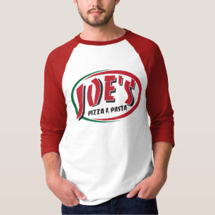 Camiseta La pizza y las pastas de Joe