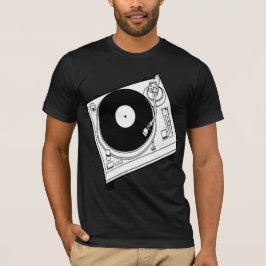 Camiseta La placa giratoria DJ junta con te