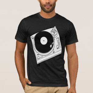 Camiseta La placa giratoria DJ junta con te