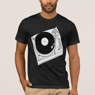 Camiseta La placa giratoria DJ junta con te