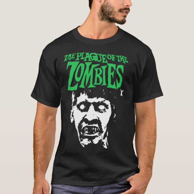 Camiseta La plaga de los zombies 1966 chico (Anverso)