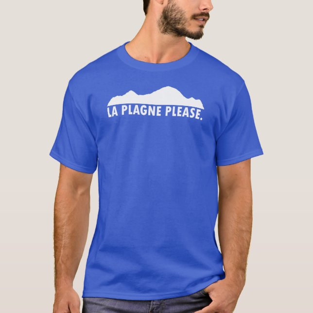 Camiseta La Plagne France Please (Anverso)