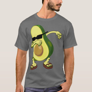 Camiseta La planta de aguacate y la comida verde de Dabbing