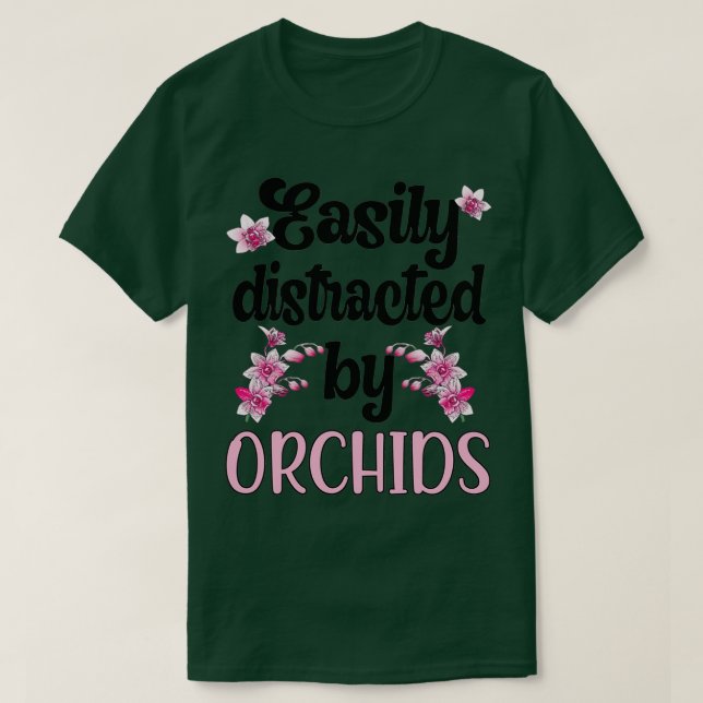 Camiseta La planta de orquídeas Lover Orquid Whisperer Orch (Diseño del anverso)