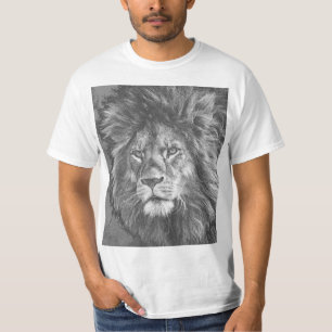 Camiseta La plantilla moderna de los animales se enfrenta a