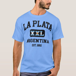 Camiseta La Plata Argentina XXL Diseño atlético
