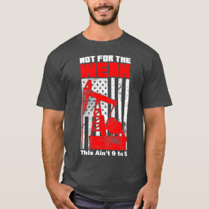 Camiseta La plataforma petrolífera bandera estadounidense 