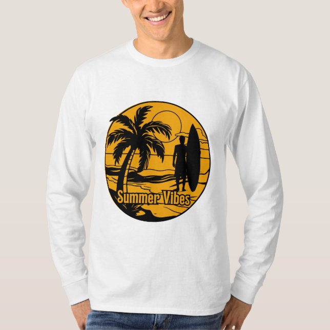 Camiseta la playa (Anverso)
