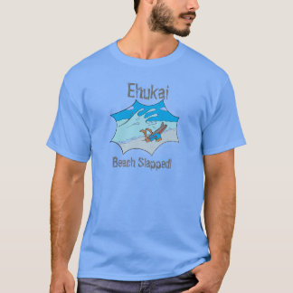 Camiseta ¿La playa de Ehukai abofeteó a un surfista?