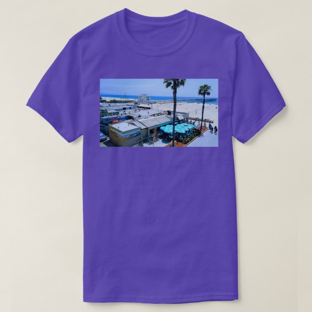 Camiseta La playa de Hermosa (Diseño del anverso)