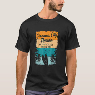 Camiseta La playa de la ciudad de Panamá de los años 70 y l