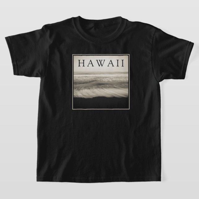 Camiseta La playa de la Isla Grande de Hawái (Distribución)