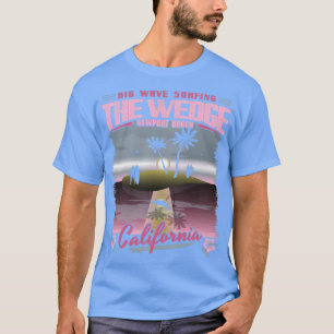 CAMISETA LA PLAYA DE WEDGE NEWPORT CALIFORNIA