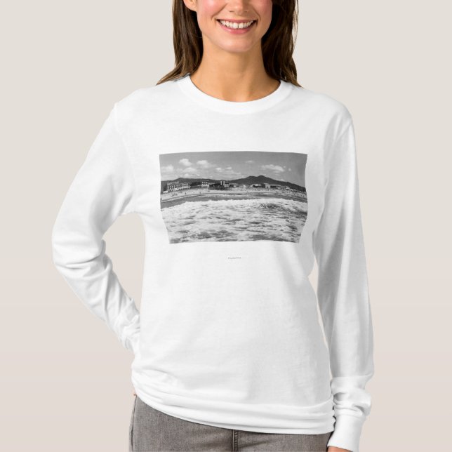 Camiseta La playa en la playa, fotografía de Oregon (Anverso)