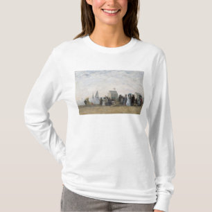 Camiseta La playa en Trouville, 1867
