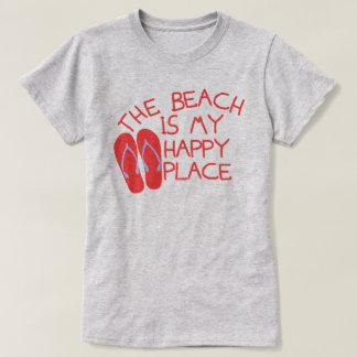 Camiseta La playa es mi lugar feliz