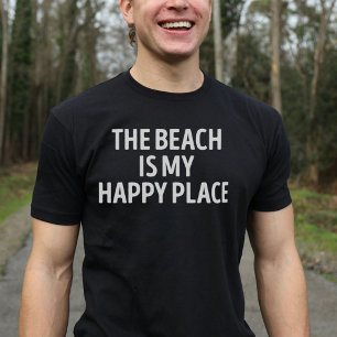 Camiseta La playa es mi lugar feliz verano
