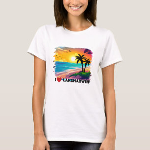 Camiseta La playa india de Lakshadweep Tee, India Vacay