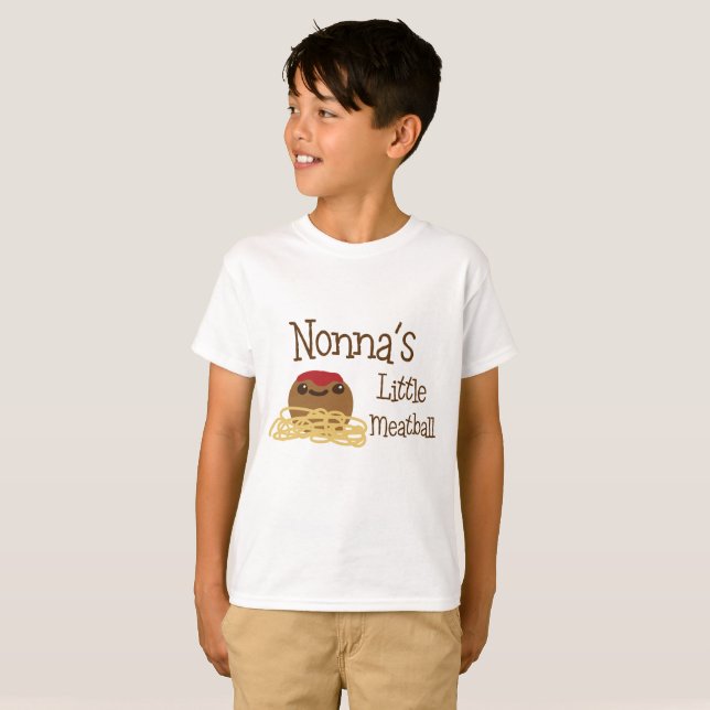 Camiseta La poca albóndiga de Nonna (Anverso completo)