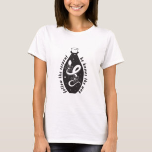 Camiseta La poción de serpiente estrellada serpentea por el