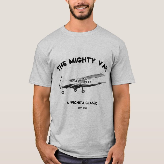 Camiseta La poderosa Caravana Cessna 2008 (Anverso)
