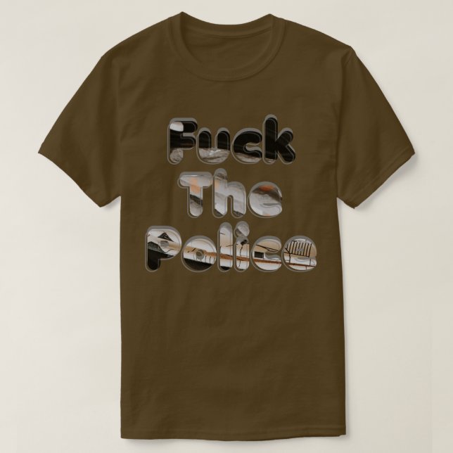 Camiseta La policía (Diseño del anverso)