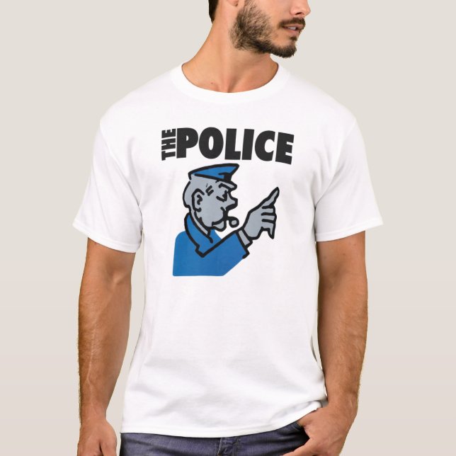 Camiseta La policía (Anverso)
