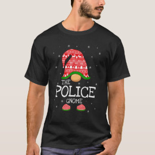 Camiseta La policía consigue Navidades que emparejan Navida
