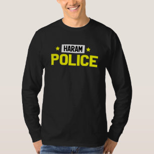 Camiseta La policía de Haram Islam musulmán