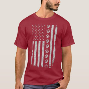 Camiseta La policía de la bandera de Estados Unidos está an